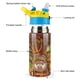 thumbnail image 3 of El Tren de los Dinosaurios Botella de Agua con Tapa Pop Top de Un Toque, Acero Inoxidable, a Prueba de Fugas, para Deportes, Botella Infantil azul 12 oz, 3 of 6