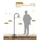 thumbnail image 2 of Gancho Pastor Derkniel 150 cm Negro Pack de 2 – Alta Resistencia, 2 of 7