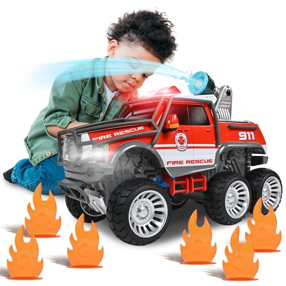 Juguete para camión de bomberos todoterreno Sunny Days Maxx Action
