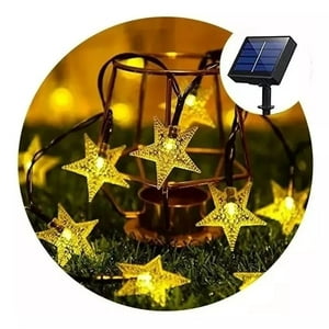 Shop E-Home - Guirnaldas Solares Estrella Decoración Navideña Cálida