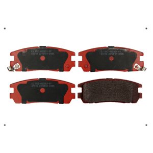 Ital Brakes Pm - Set Pastillas Frenos Traseras Para Great Wall Hover 2007 2011