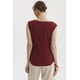 thumbnail image 3 of Polera Mujer Bote Drapeada Rojo, 3 of 4