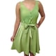 thumbnail image 4 of Vestido Corto Mujer Verano Pabilos Con Cinturon 868, 4 of 4