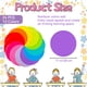 thumbnail image 2 of Pegatina OJYUDD Pack de 24 - 28 cm - 12 colores, 2 of 7