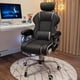 thumbnail image 2 of Silla gerencial apoyo lumbar y pies reclinable ChicHome, 2 of 2