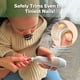thumbnail image 2 of Kit de limas eléctricas para bebés Haakaa Baby Nail Care con LED, 2 of 9