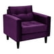 thumbnail image 2 of Sofa Retro 1c Felpa 00 Morado, 2 of 6
