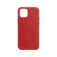 Genérico - Carcasa Silicona Iphone 13 Y 14 Rojo