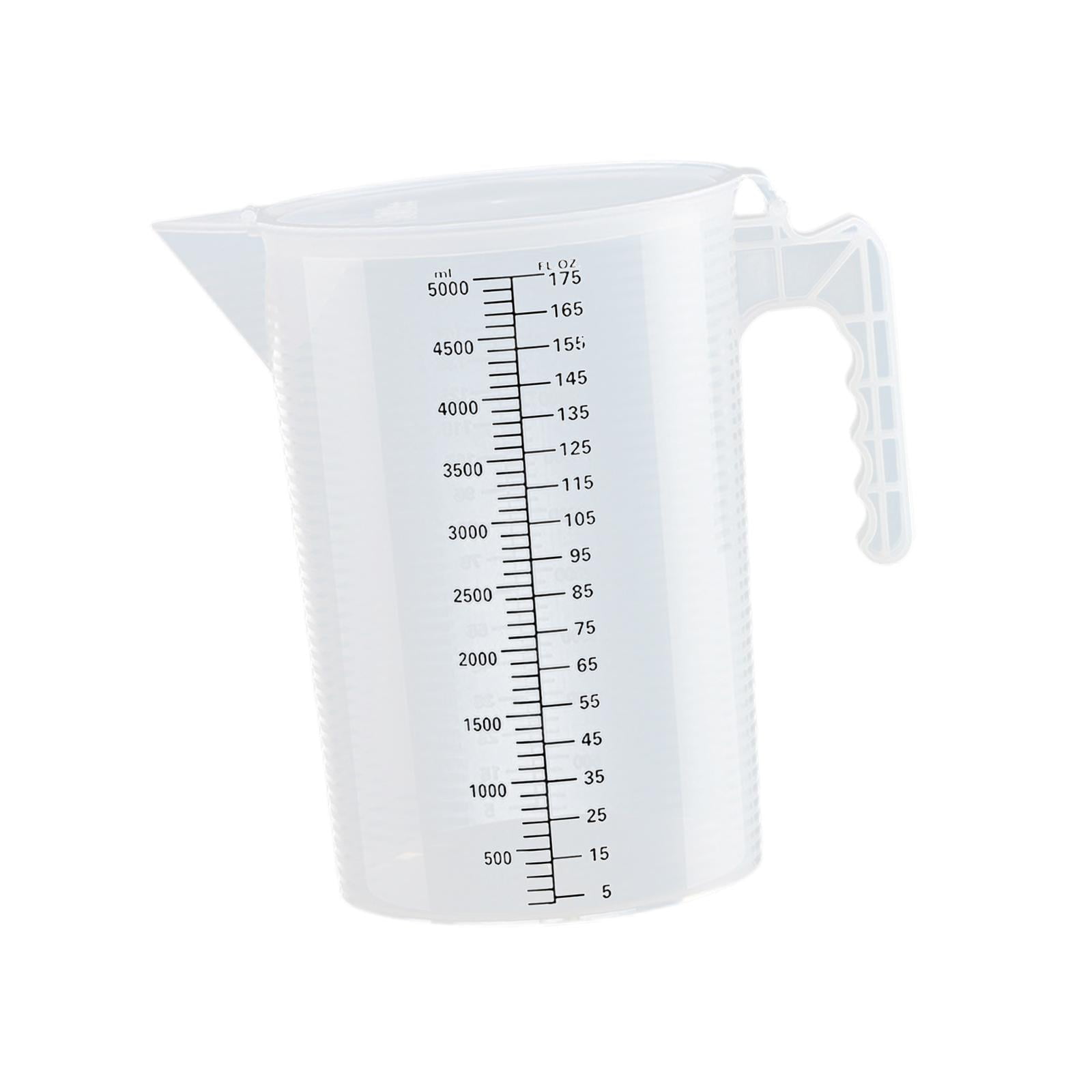 Uucntr - Taza Medidora Con Báscula, Utensilios De Cocina Para Tienda De Té, Restaurante, Harina, 5l