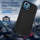 thumbnail image 3 of Para Apple iPhone 13 mini Funda a Prueba de Golpes Resistente Protección de Cuerpo Completo de Alta Resistencia a Prueba de Polvo/caídas Cubierta Funda, Negro, para iPhone 13 mini, 3 of 6