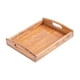 thumbnail image 3 of Bandeja De Madera Rústica Con Despensa De Almacenamiento De 2 Asas Rectangular Para Fiesta BBQ Ebony Small, 3 of 3