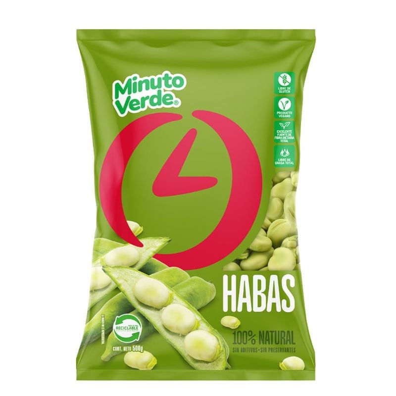 Habas Congeladas 500 g Minuto Verde