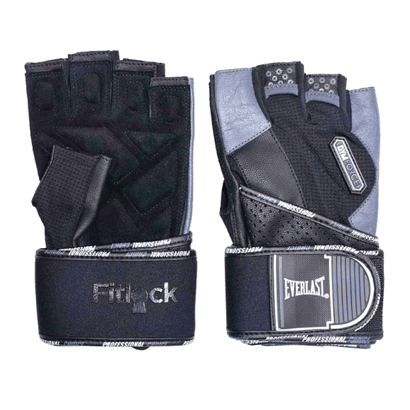 Guante Fitness Eve Pro Hombre Ne/Gr