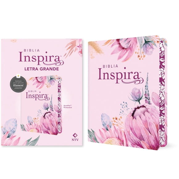 Bible Tyndale House Publishers inspira a NTV en letra grande