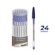 thumbnail image 2 of Set lápices tubo boligrafo azul 0,7mm x 24ud, 2 of 3