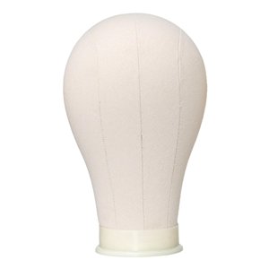 Ioensy - Soporte Para Peluca De Cabeza De Maniquí De Lona Para Accesorios De Belleza Que Muestran Gorras Y Sombreros De 21 Pulgadas