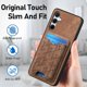 thumbnail image 5 of Funda Billetera con Soporte para Samsung Galaxy A35 Protector Delgado Marrón, 5 of 6