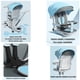 thumbnail image 3 of Triciclo Scooter Infantil 2 En 1 Expedicion Azul LuBabycas, 3 of 8