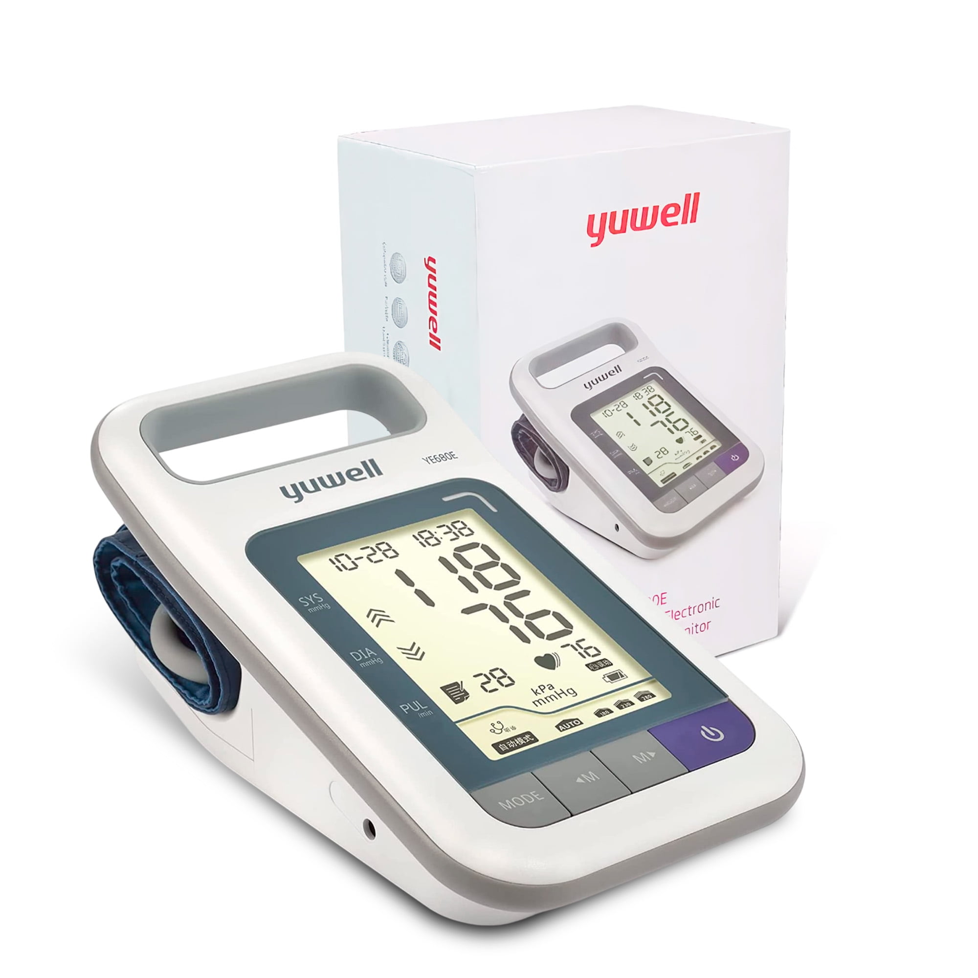 Topmedic - Toma Presión Digital Yuwell Ye680e Dual