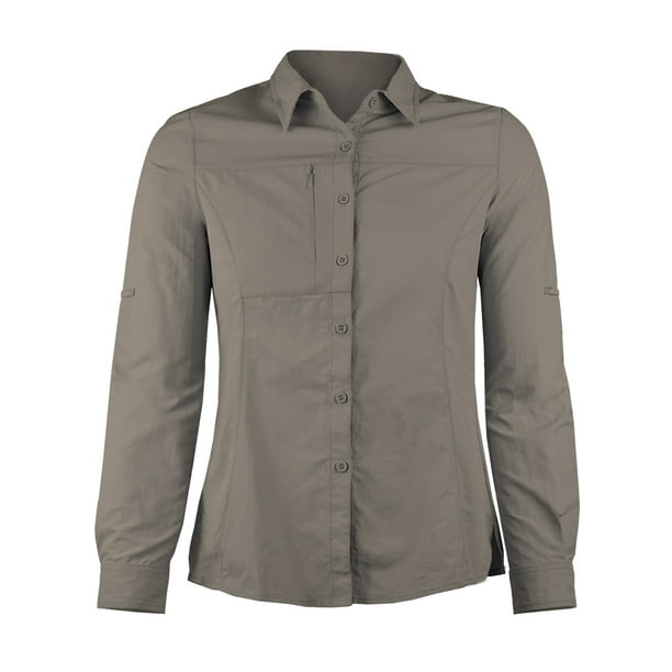 Camisa Trekking Manga Larga Mujer