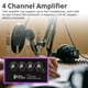 thumbnail image 2 of Amplificador de Audífonos Focus Pro Audio de 4 Canales DC 12V, 2 of 7