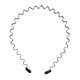 thumbnail image 4 of 2pcs Unisex Metal Spring Hairband Ondulado Sports Face Wash Hair Loop Diadema 02, 4 of 5