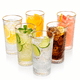 thumbnail image 2 of Pack 6 Vasos Premium Altos De Cristal Con Borde Dorado 335ml, 2 of 5