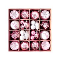 Bothyi - Adornos Colgantes Navideños, Regalos, Adornos Para Inauguración De La Casa, Ventana, Color Rosa