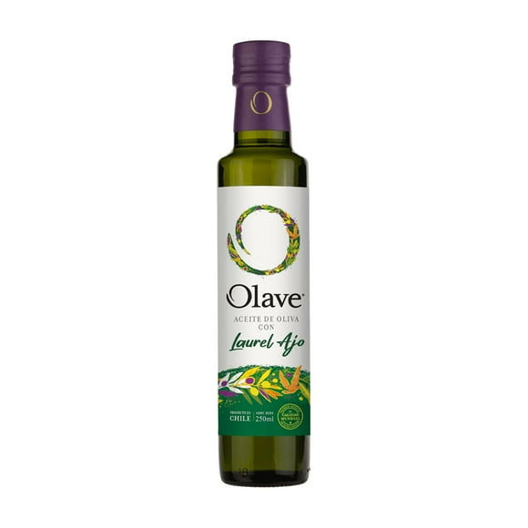 Aceite Oliva Extra Saborizado Olave Laurel Ajo 1 x 250