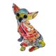thumbnail image 1 of Graffiti Chihuahua Estatua Resina Artesanía Animal Estatua Para Habitación Perro Amante Regalo Alfabeto Graffiti, 1 of 5