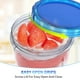 thumbnail image 2 of [Recipiente de almacenamiento de alimentos] HOMETALL, paquete de 6, 950 ml, sin BPA, 2 of 3