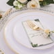 thumbnail image 2 of Platos desechables Nervure Gold Plastic 26 cm 100 piezas, 2 of 9