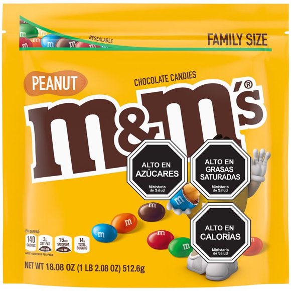 Chocolate con Leche y Maní, 512 g