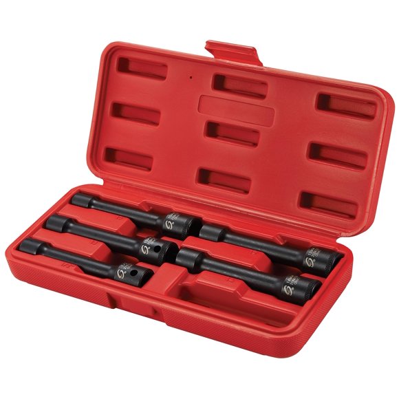SUNEX TOOLS 2625 Juego de Dados de 1/2" para Pernos de Culata, 5 Piezas