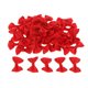thumbnail image 1 of 50 piezas de lunares hechos a mano arco decorativo para el bolso de la ropa decoración rojo, 1 of 3