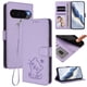 thumbnail image 2 of Funda de Gato tipo Libro para Google Pixel 9 Pro XL 5G, Lila Claro, 2 of 6