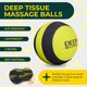 thumbnail image 4 of Juego de bolas de masaje Deep Recovery, 10 cm, tejido firme para yoga, 4 of 5
