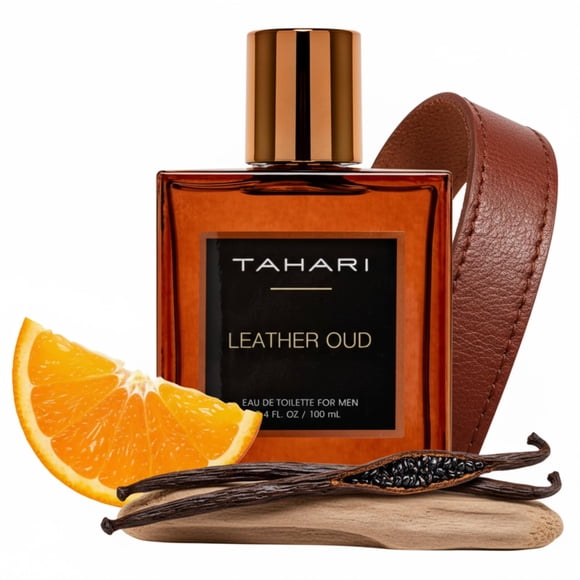 Perfume TAHARI Leather Oud Eau de Toilette 100 mL para hombre