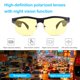 thumbnail image 3 of Gafas Inteligentes RERBO con Altavoces Bluetooth, Lentes Polarizadas y Diseño Deportivo, 3 of 7
