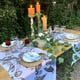 thumbnail image 2 of Camino De Mesa Velo Organza Aves Chilenas, 2 of 5
