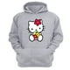 thumbnail image 1 of Polerón Canguro Gatita Kitty Gris Claro Talla L Unisex, 1 of 3