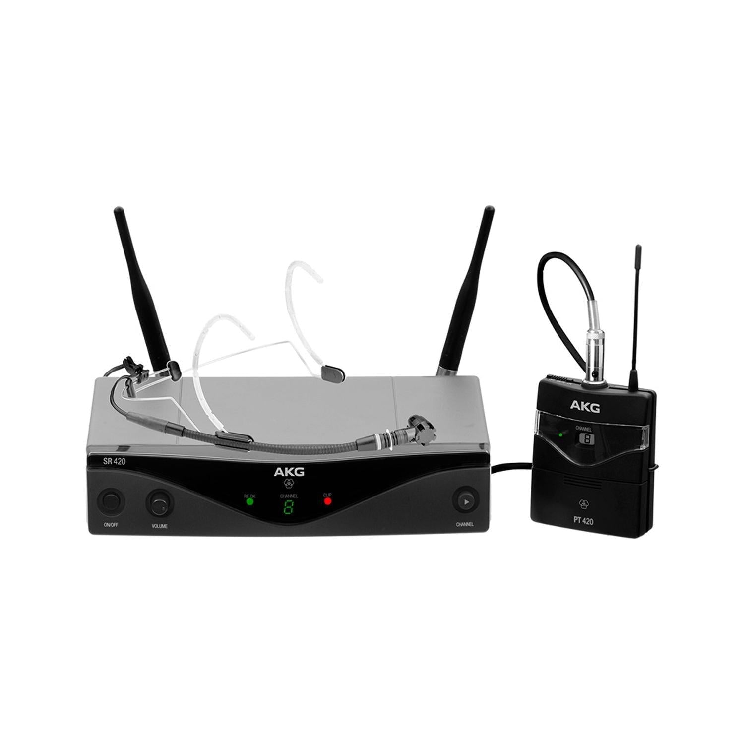 Akg Wms 420 Headworn Set Sistema Micrófono Inalámbrico