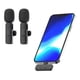 thumbnail image 2 of Micrófono Lavalier dual para PC Android tipo C, 2 of 3
