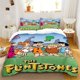 thumbnail image 1 of 3pcs Bedding setbedding cushion cover The Flintstones Bedding set - includes duvet cover and pillowcase polyester fabric, 1 of 1