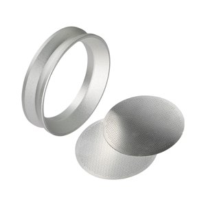 Bothyi - Embudo Dosificador Magnético Duradero Para Portafiltros Accesorios Para Máquinas De Café Expreso Plata 53Mm