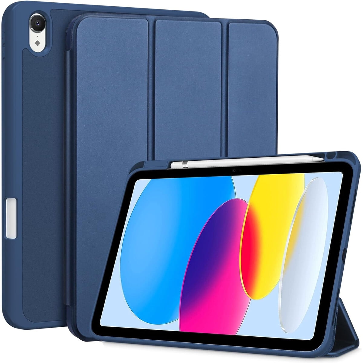 Funda Procase Ipad A16 11va Gen 11 2025 Azul Porta Lapiz