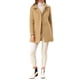 thumbnail image 2 of INSPIRE CHIC Abrigo de Mujer con Cuello Peter Pan Doble Botonadura Trinchera de Invierno Caqui XS, 2 of 7