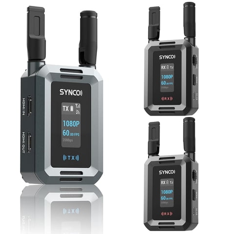 Sistema De Transmisión De Vídeo Inalámbrico Synco Xvision Hd 1080P/60 Fps