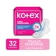thumbnail image 1 of Toallas Femeninas Kotex Extra Protección, 32 Un, 1 of 1