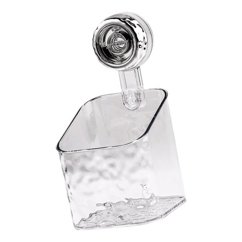 Bothyi - Carrito De Ducha Ventosa Baño Sin Necesidad De Perforación Cuartos De Ducha Estante De Ducha S Blanco